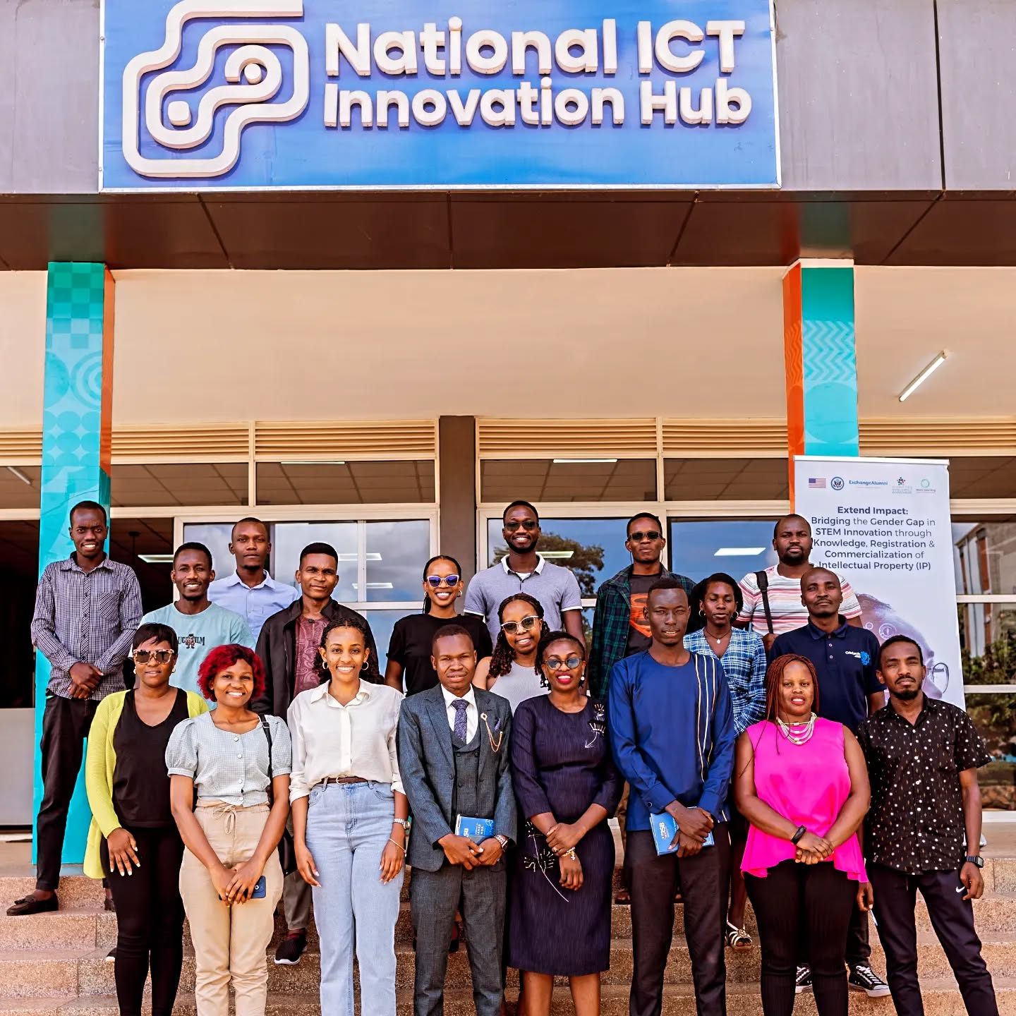 Participants at the URSB intellectual-property in STEM training at the National ICT Innovation Hub